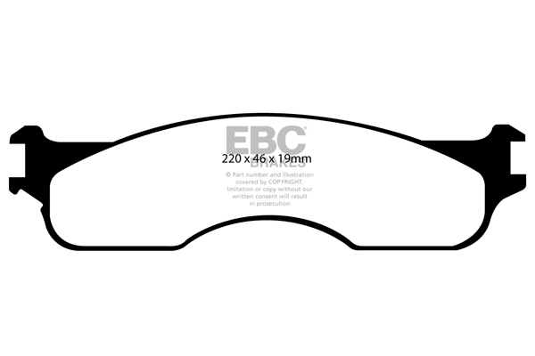 Remblokset EBC Brakes DP61708