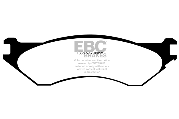 Remblokset EBC Brakes DP61729