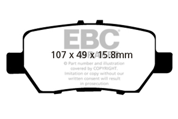 Remblokset EBC Brakes DP1736