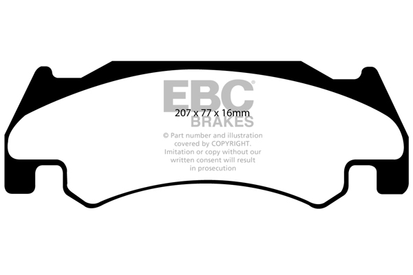 Remblokset EBC Brakes DP61739