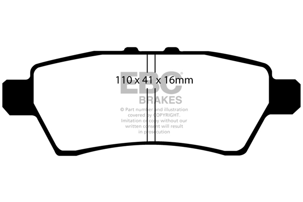 Remblokset EBC Brakes DP1748