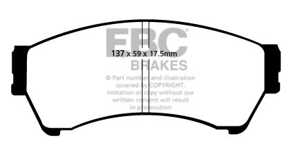 Remblokset EBC Brakes DP1765/2