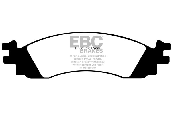 Remblokset EBC Brakes DP1767
