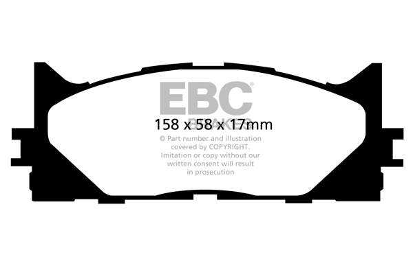 Remblokset EBC Brakes DP1790