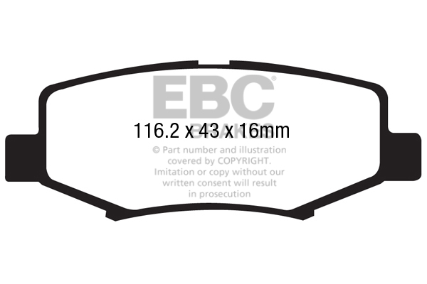 EBC Brakes Remblokset DP61799