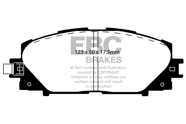 EBC Brakes Remblokset DP1817