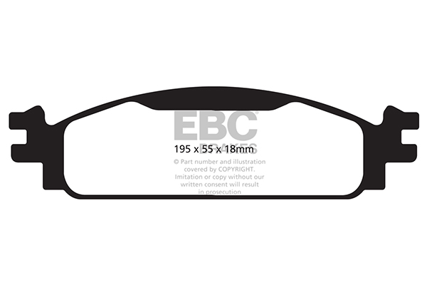Remblokset EBC Brakes DP1825
