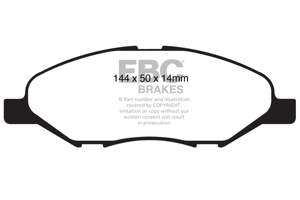Remblokset EBC Brakes DP1832