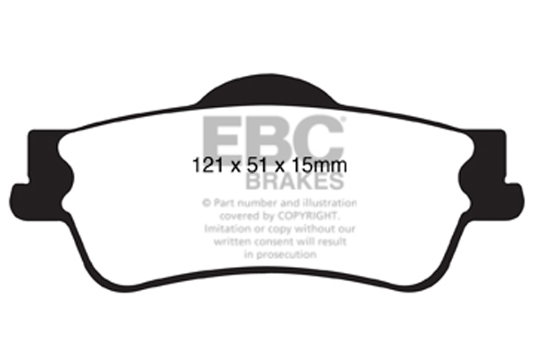 Remblokset EBC Brakes DP1834