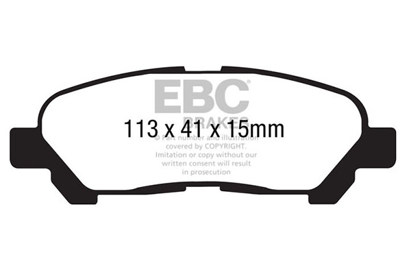 Remblokset EBC Brakes DP1838