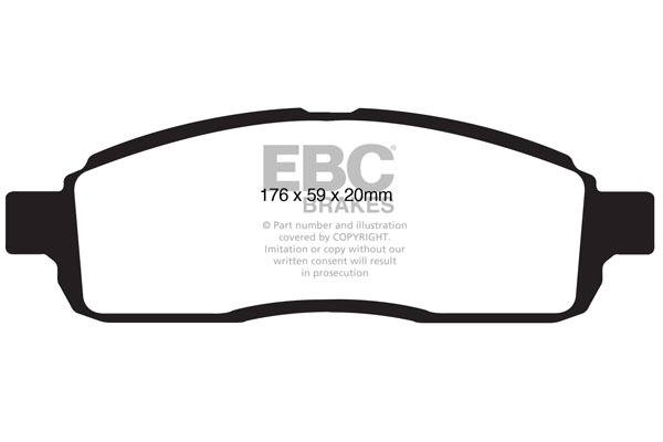 Remblokset EBC Brakes DP1843