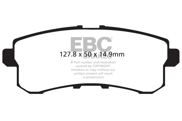 Remblokset EBC Brakes DP1876