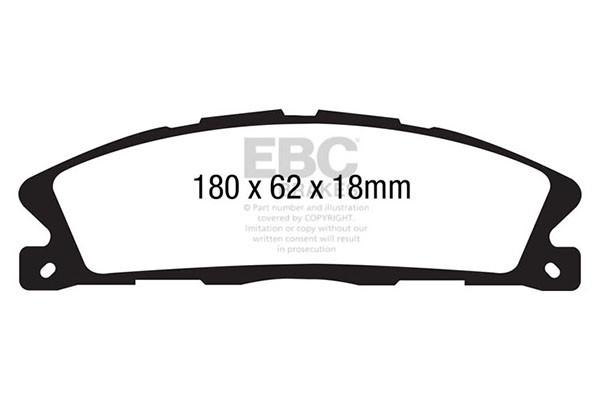Remblokset EBC Brakes DP1886
