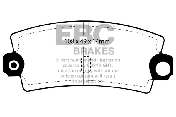 EBC Brakes Remblokset DP2189