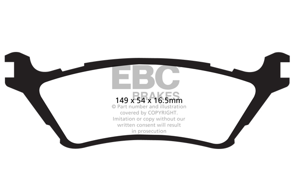 Remblokset EBC Brakes DP1891