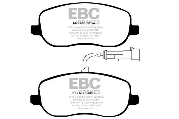 EBC Brakes Remblokset DP1906
