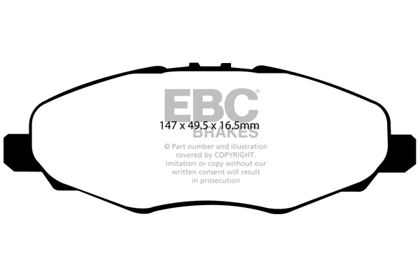 Remblokset EBC Brakes DP1924