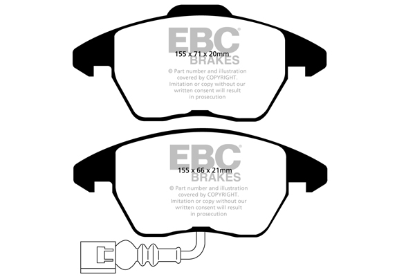 Remblokset EBC Brakes DP1945
