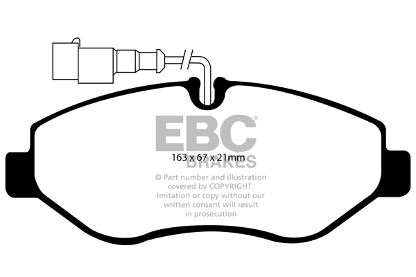 Remblokset EBC Brakes DP1956