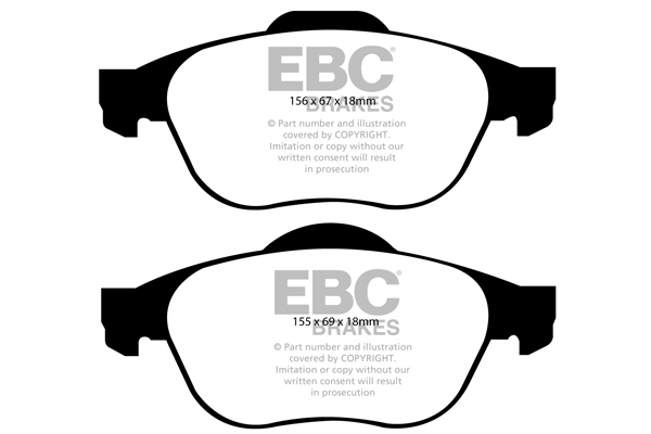 Remblokset EBC Brakes DP1958
