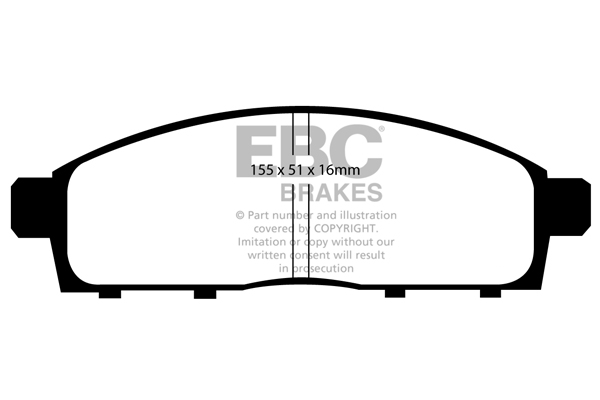 EBC Brakes Remblokset DP61963