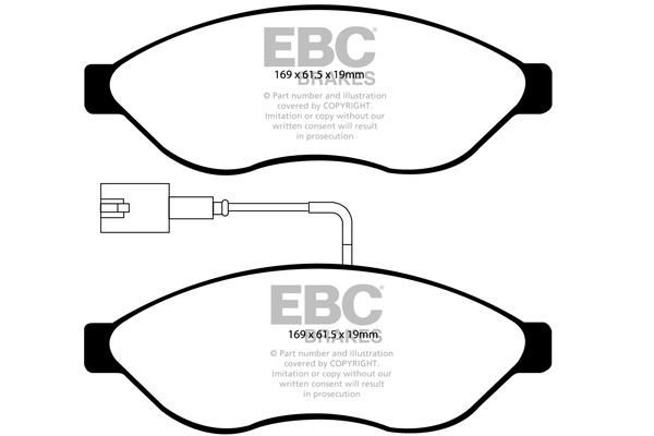 EBC Brakes Remblokset DP1968