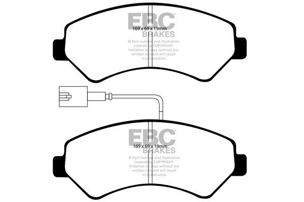 EBC Brakes Remblokset DP1969