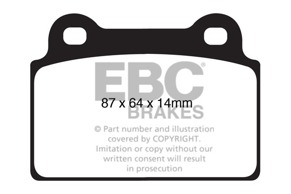 Remblokset EBC Brakes DP81985RP1