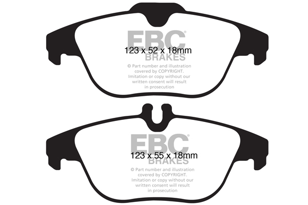 Remblokset EBC Brakes DP1990