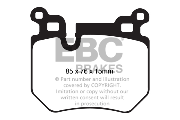 Remblokset EBC Brakes DP81996RP1