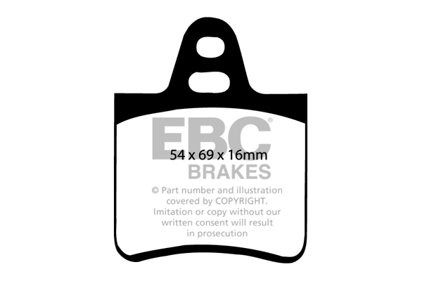 EBC Brakes Remblokset DP222