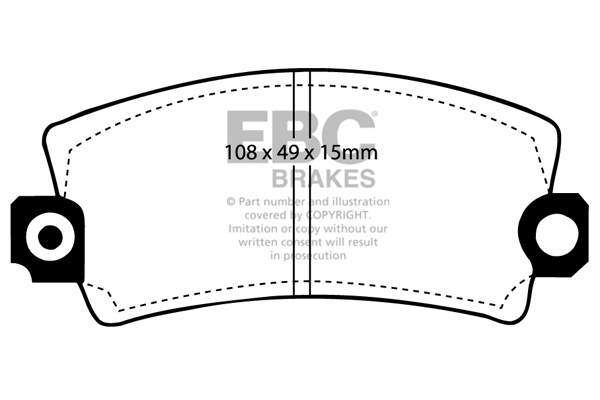 Remblokset EBC Brakes DP2269