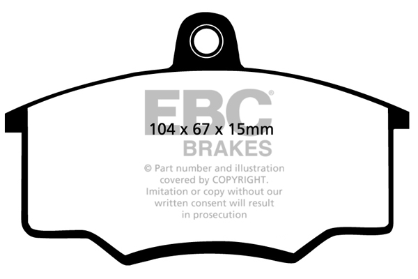 EBC Brakes Remblokset DP310/2