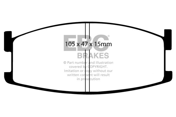 EBC Brakes Remblokset DP327