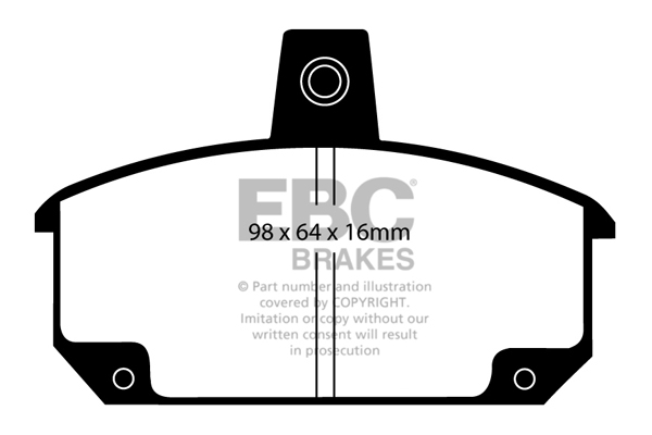EBC Brakes Remblokset DP354