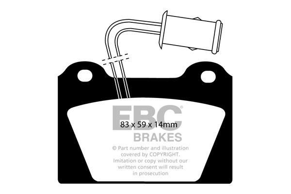 EBC Brakes Remblokset DP398