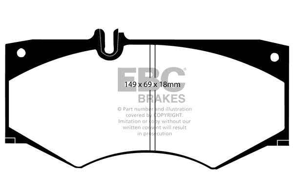 EBC Brakes Remblokset DP5413NDX