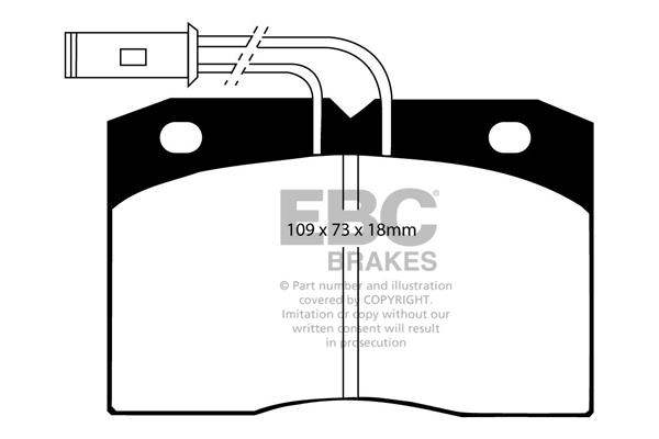 EBC Brakes Remblokset DP702