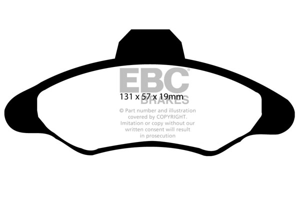 EBC Brakes Remblokset DP2837