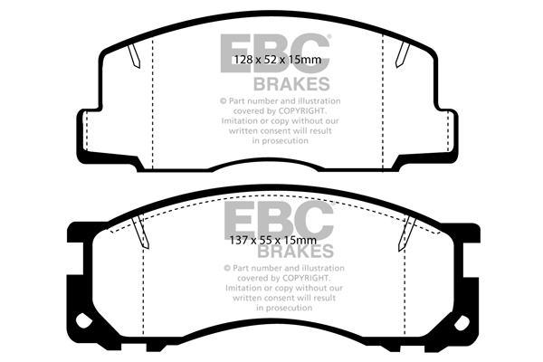 EBC Brakes Remblokset DP876