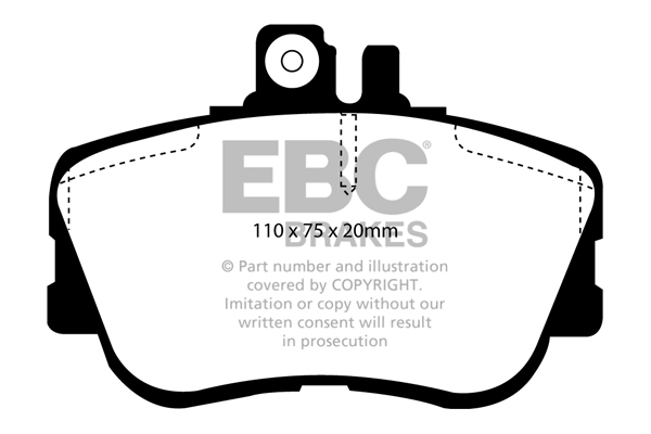 EBC Brakes Remblokset DP2962