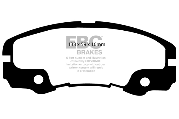 EBC Brakes Remblokset DP973/2