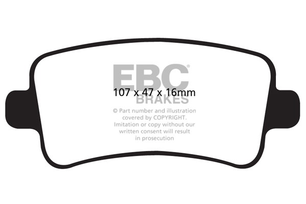 EBC Brakes Remblokset DP32016C