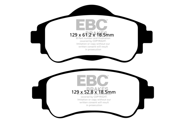Remblokset EBC Brakes DP22109