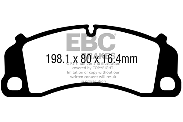 Remblokset EBC Brakes DP82206RP1