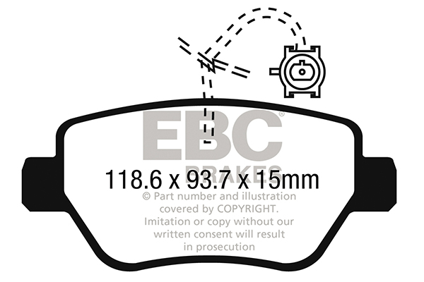 EBC Brakes Remblokset DP32258C