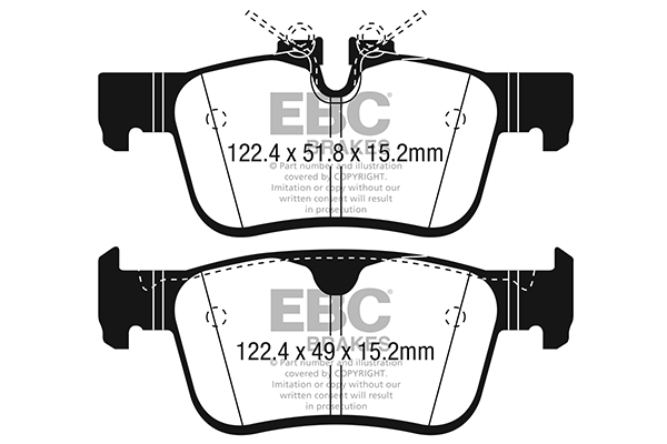 Remblokset EBC Brakes DP22306
