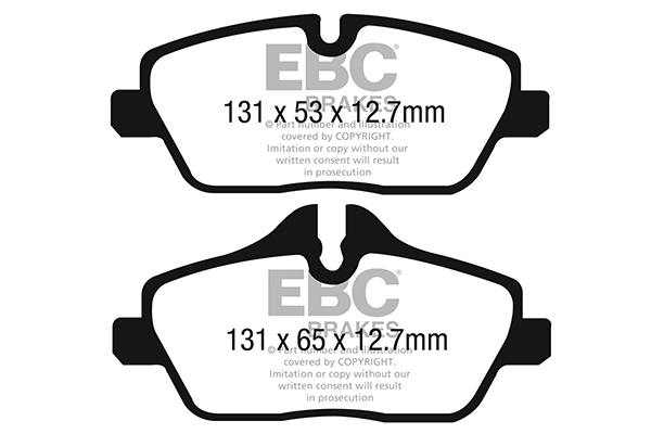 Remblokset EBC Brakes DPX2328