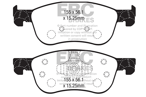 Remblokset EBC Brakes DP42353R