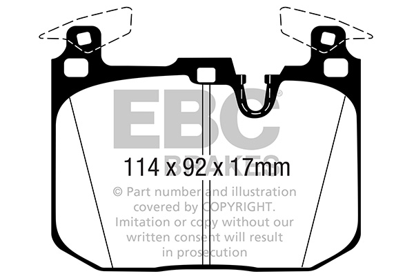 EBC Brakes Remblokset DP52360NDX